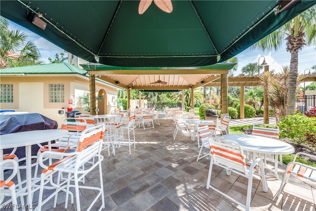 15021 Punta Rassa Road, Unit 201 Fort Myers, FL 33908 - Photo 17 of 29 a view of an outdoor sitting area