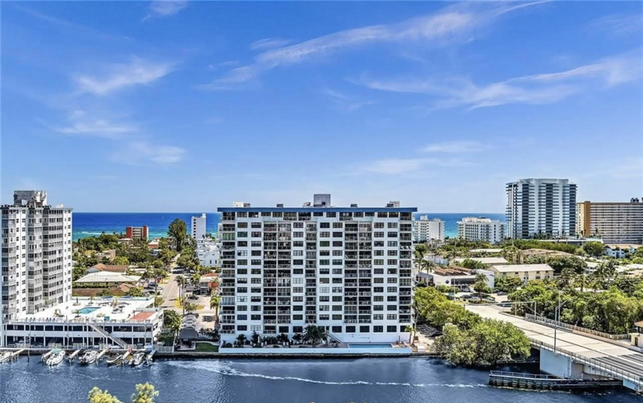 1401 North Riverside Drive, Unit 1205 Pompano Beach, FL 33062 - Photo 1 of 26 a city view