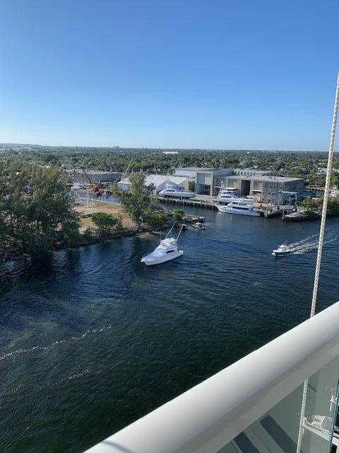 1401 North Riverside Drive, Unit 1205 Pompano Beach, FL 33062 - Photo 20 of 26 a view of a lake with outdoor space