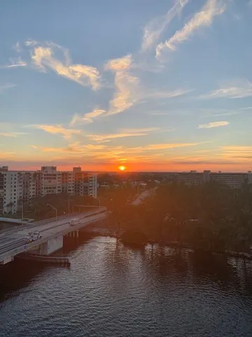 a view of outdoor space and ocean view