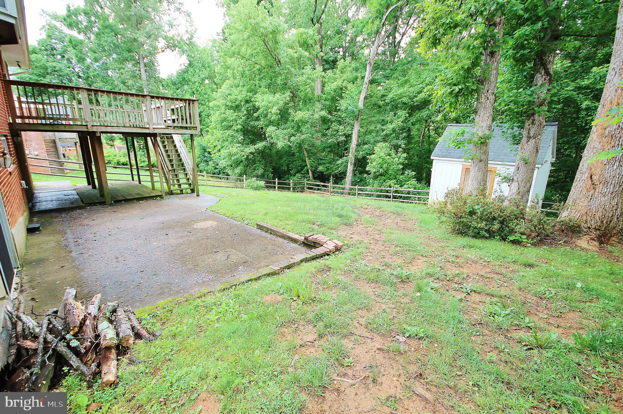5504 Inverchapel Road Springfield, VA 22151 - Photo 44 of 51 Serene backyard retreat in nature.