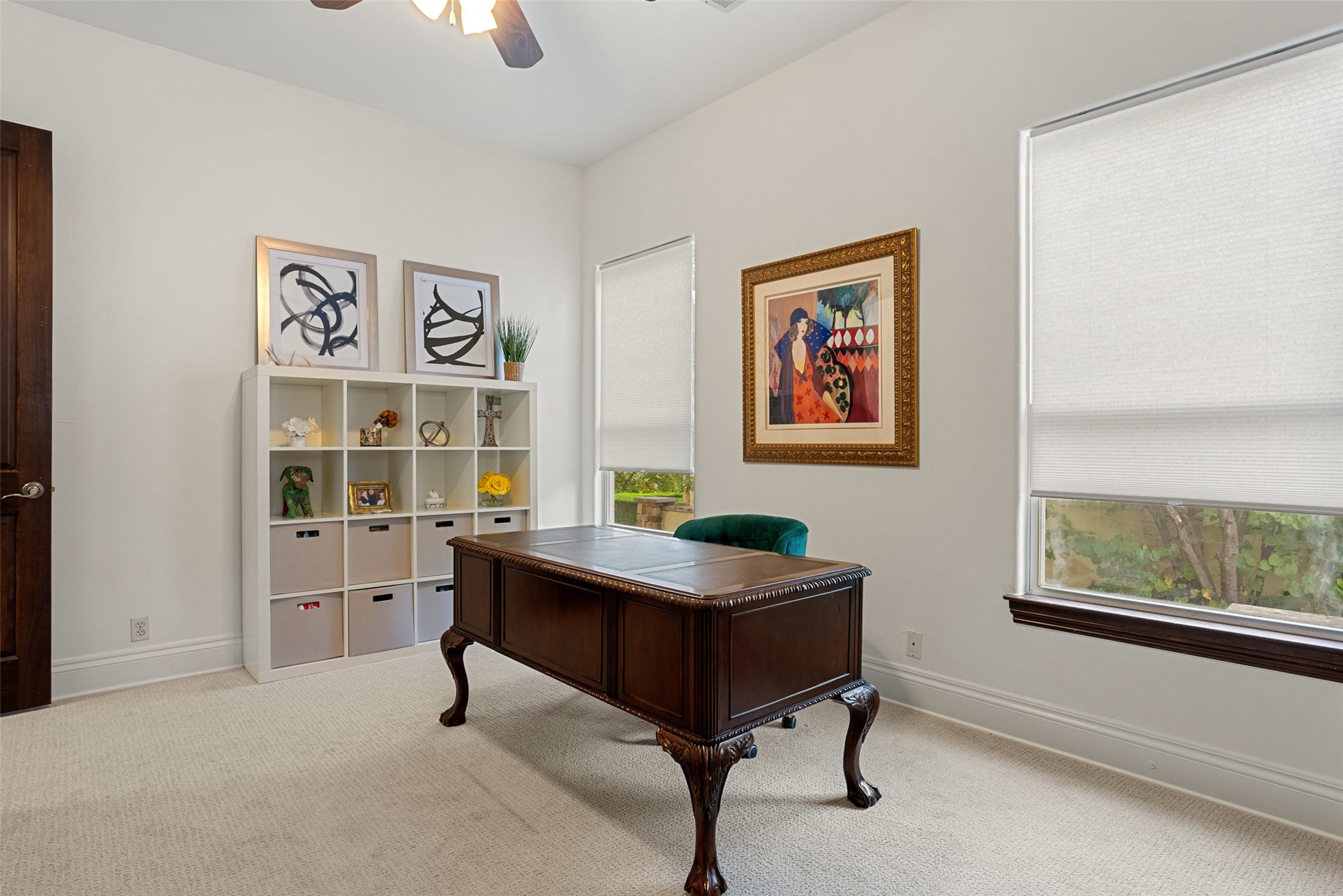 12027 Pleasant Panorama View Austin, TX 78738 - Photo 23 of 40 4th bedroom, currently used as on office, has large walk-in closet and direct access to full bath