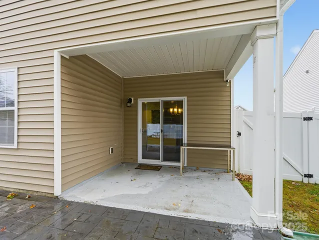 a view of a house with wooden door