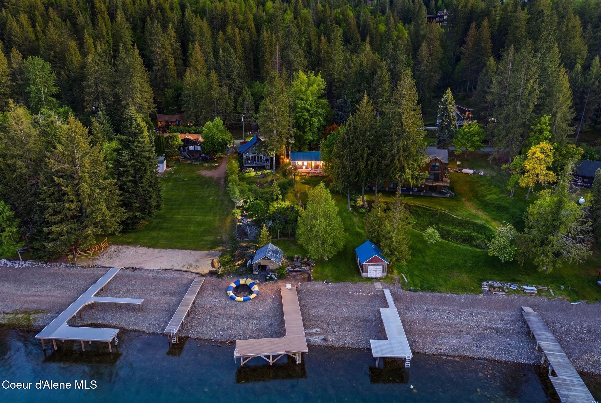 5495 Bottle Bay Road Sagle, ID 83860 - Photo 5 of 44 Waterfront cabin