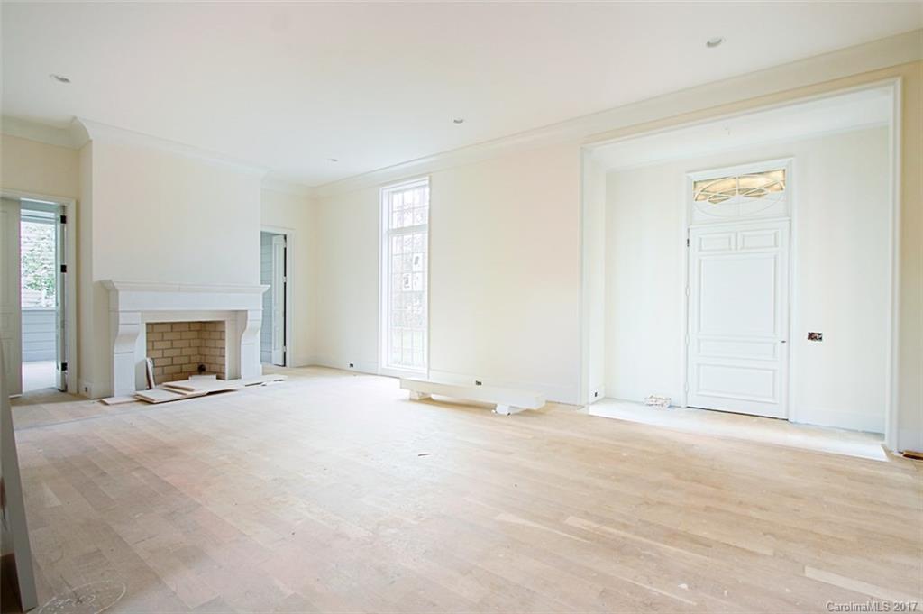 3935 Abingdon Road Charlotte, NC 28211 - Photo 17 of 23 a view of empty room with a fireplace