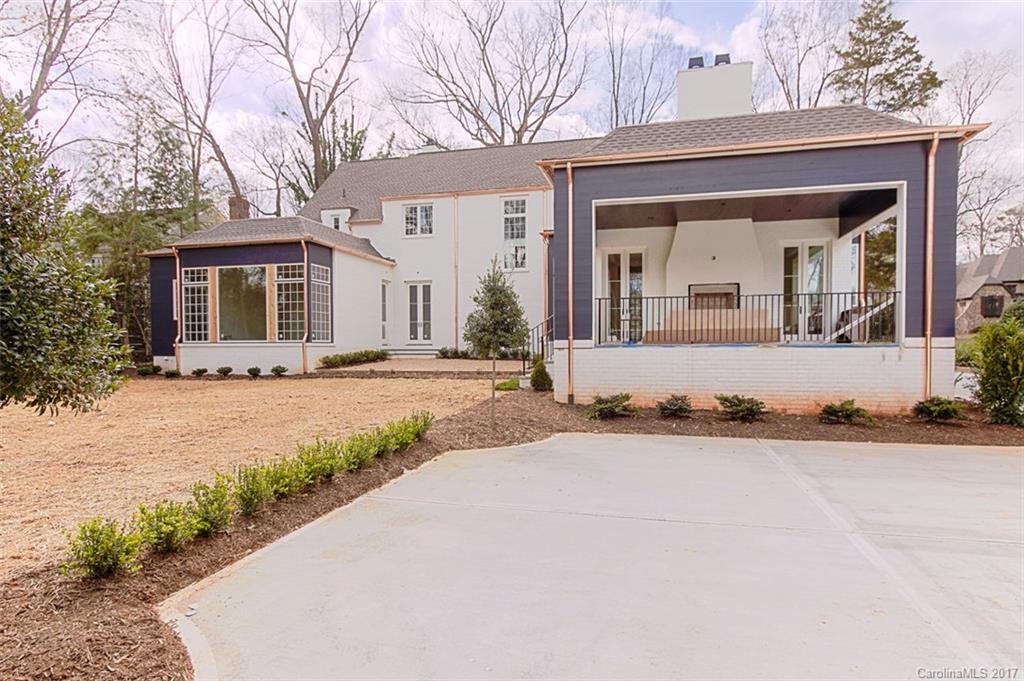 3935 Abingdon Road Charlotte, NC 28211 - Photo 4 of 23 front view of a house with a outdoor space