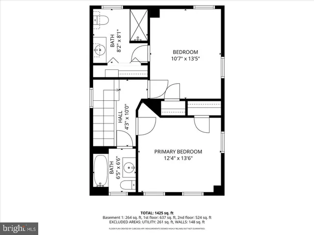 a picture of a wall with a white wall