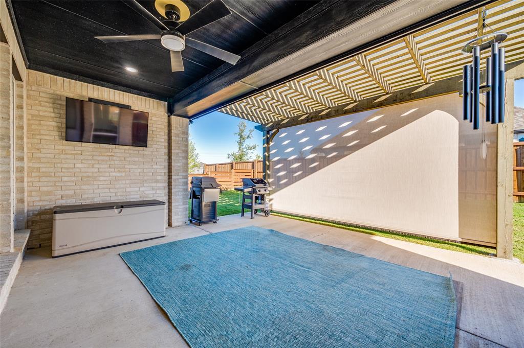 2390 Red Cedar Trail Prosper, TX 75078 - Photo 33 of 40 a view of a porch