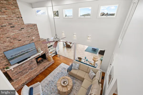 a bedroom with a bed and a table