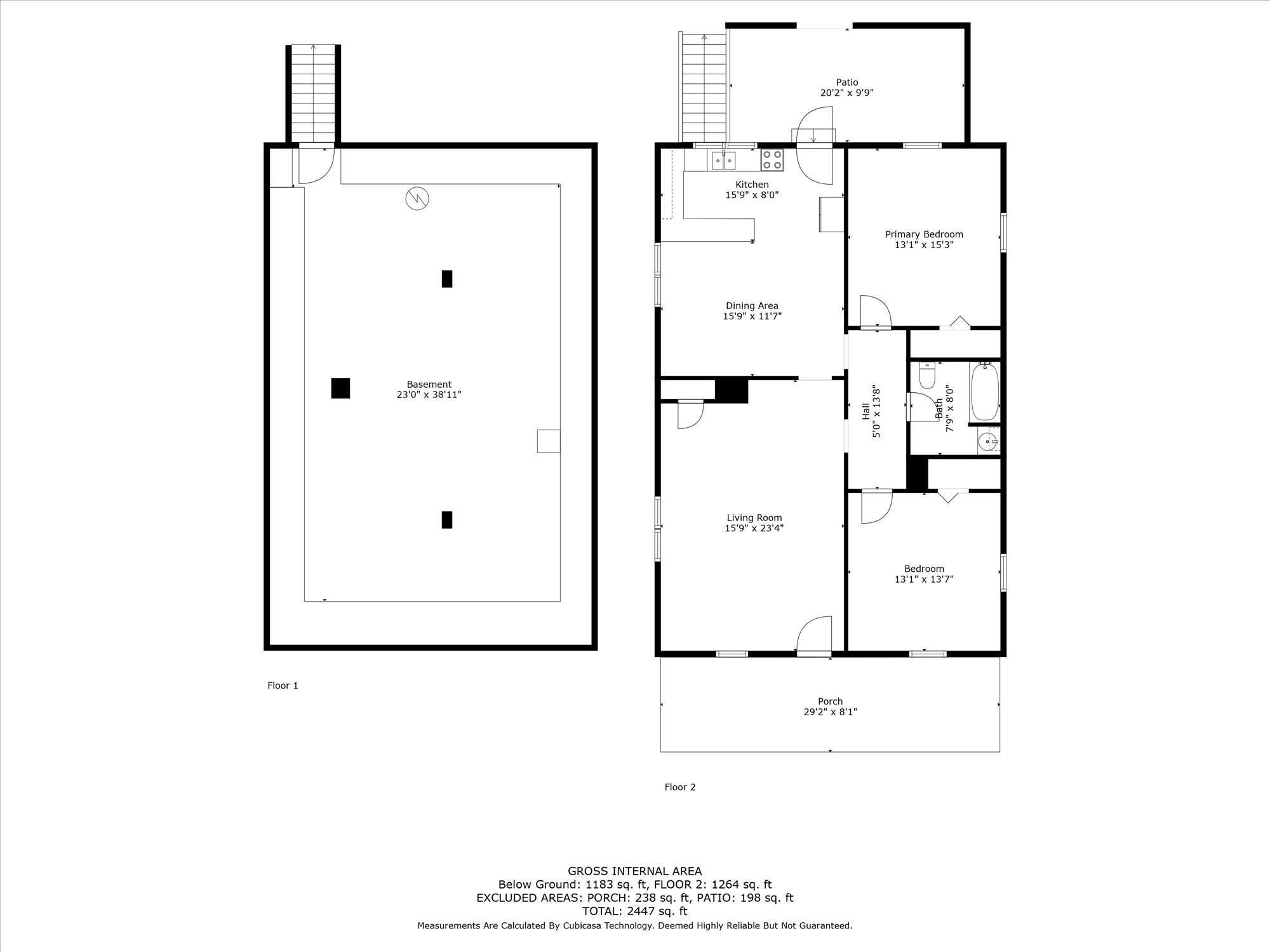 2540 Maple Creek Road Rutherfordton, NC 28139 - Photo 6 of 48 a picture of a room with a floor plan
