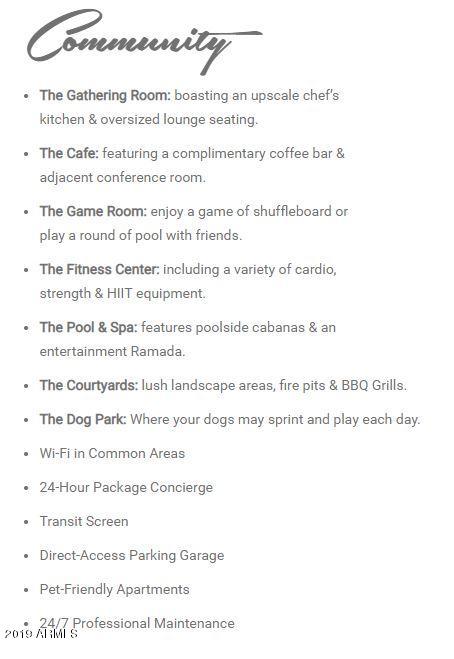 240 West Osborn Road, Unit 5011 Phoenix, AZ 85013 - Photo 18 of 22 Community Amenities