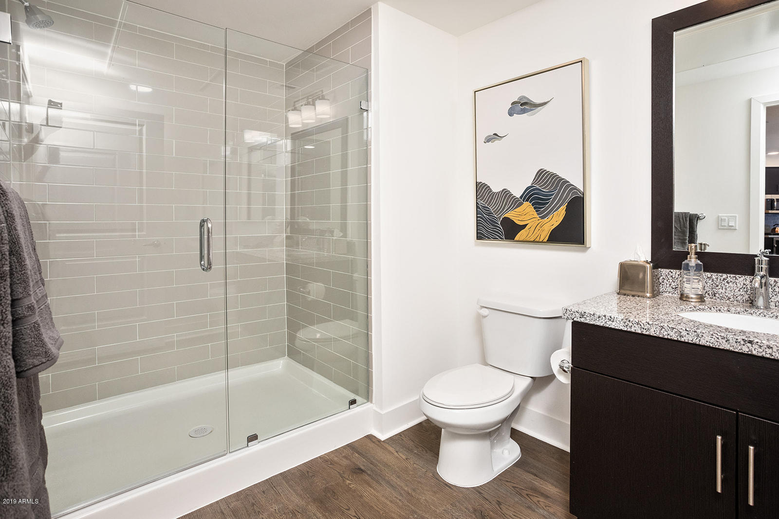 240 West Osborn Road, Unit 5011 Phoenix, AZ 85013 - Photo 4 of 22 Bathroom with walk in shower