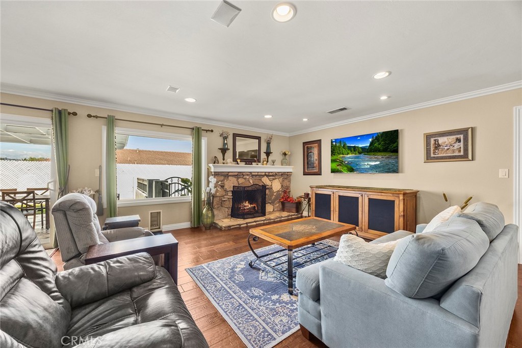 1019 Eadington Drive Brea, CA 92821 - Photo 4 of 22 a living room with furniture fireplace and a large window