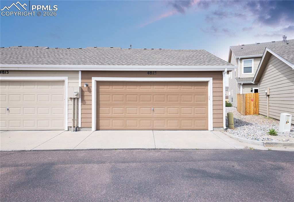 4815 Harrier Ridge Drive Colorado Springs, CO 80916 - Photo 33 of 33 View of garage