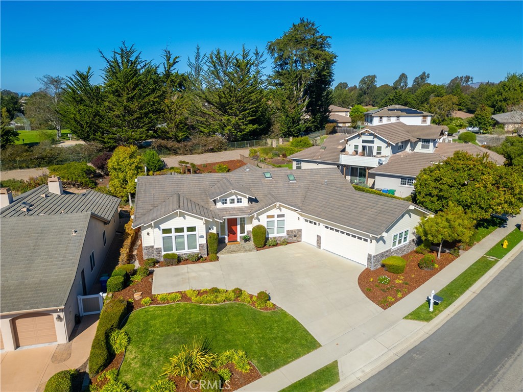 920 Wigeon Way Arroyo Grande, CA 93420 - Photo 46 of 57 an aerial view of a house with garden space and street view