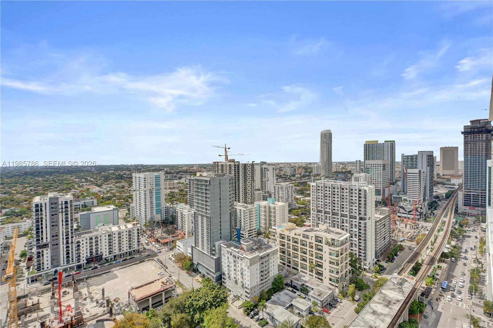 79 Southwest 12th Street, Unit 3412S Miami, FL 33130 - Photo 24 of 37 a view of a city with tall buildings