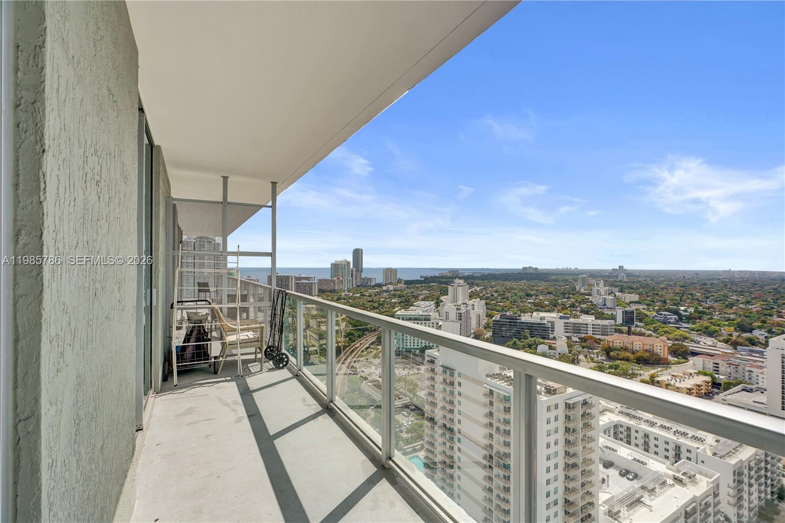 79 Southwest 12th Street, Unit 3412S Miami, FL 33130 - Photo 26 of 37 a view of a balcony with city view