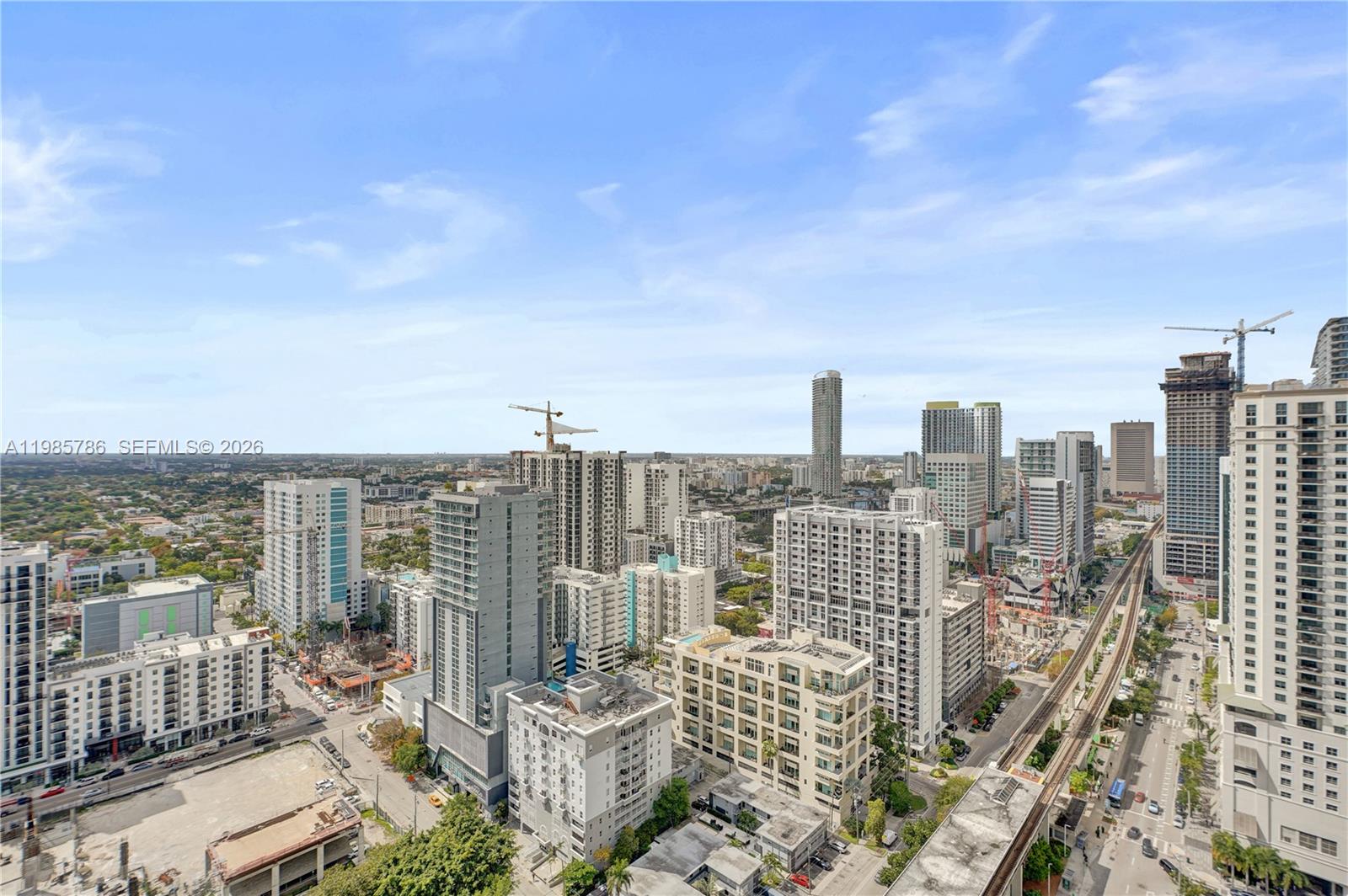 79 Southwest 12th Street, Unit 3412S Miami, FL 33130 - Photo 31 of 37 a view of a city with tall buildings