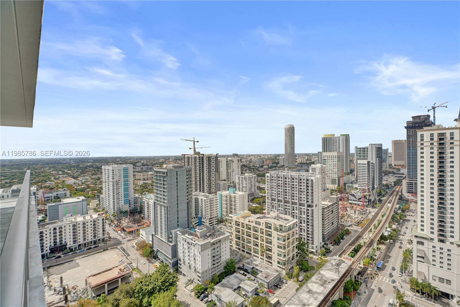 79 Southwest 12th Street, Unit 3412S Miami, FL 33130 - Photo 36 of 37 a view of a city with tall buildings