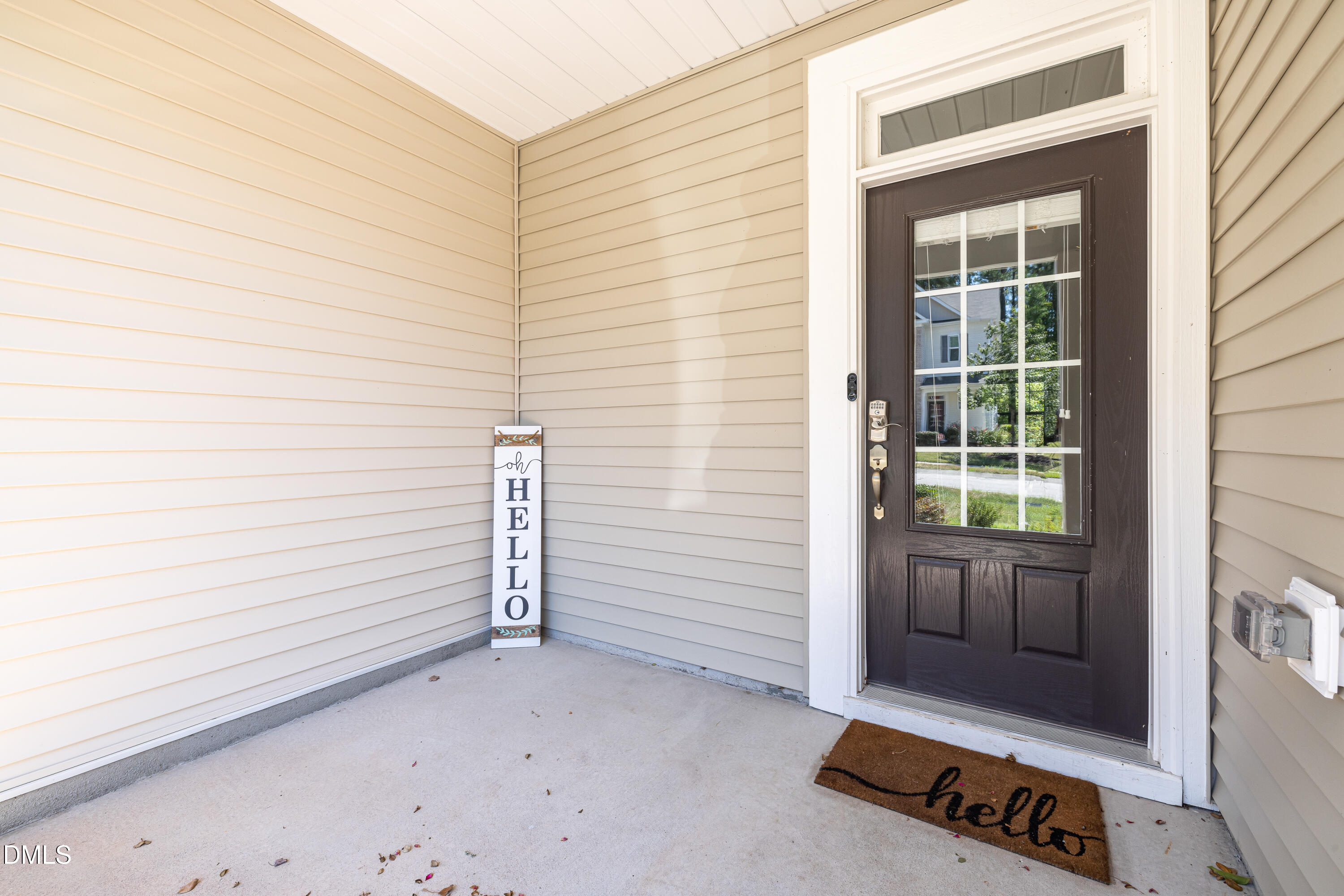 4351 Flintlock Lane Durham, NC 27704 - Photo 3 of 29 a view of front door and porch