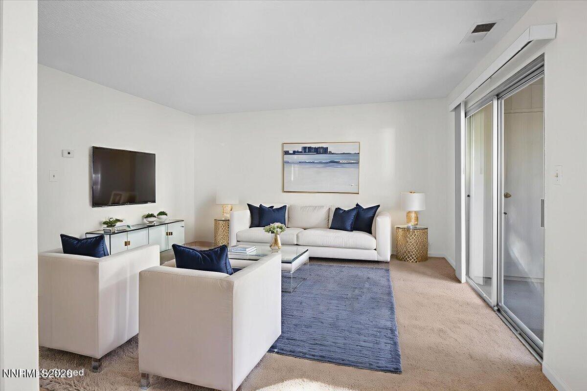400 South Saliman Road, Unit 25 Carson City, NV 89701 - Photo 4 of 26 living room - virtually staged