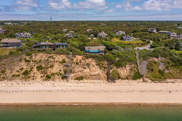 a view of city and ocean