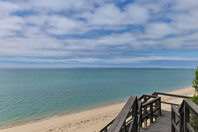 a view of road and snow