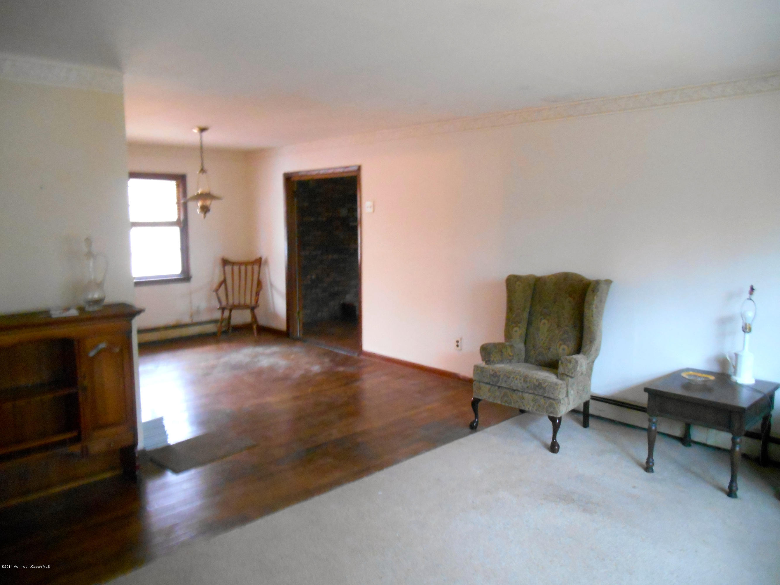 155 Pittenger Pond Road Freehold, NJ 07728 - Photo 5 of 13 LIVING ROOM & DINING ROOM WITH HARDWOOD