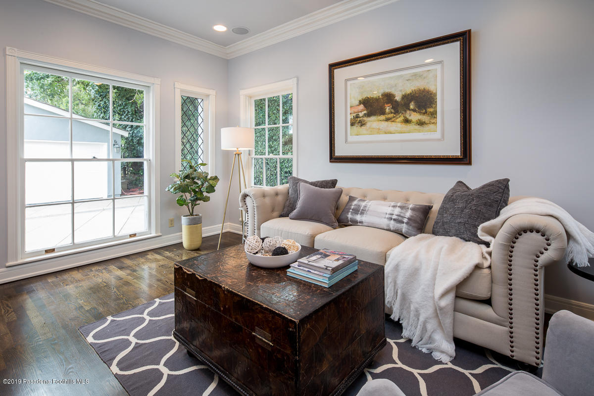 1590 Lombardy Road Pasadena, CA 91106 - Photo 22 of 85 a living room with furniture and a large window