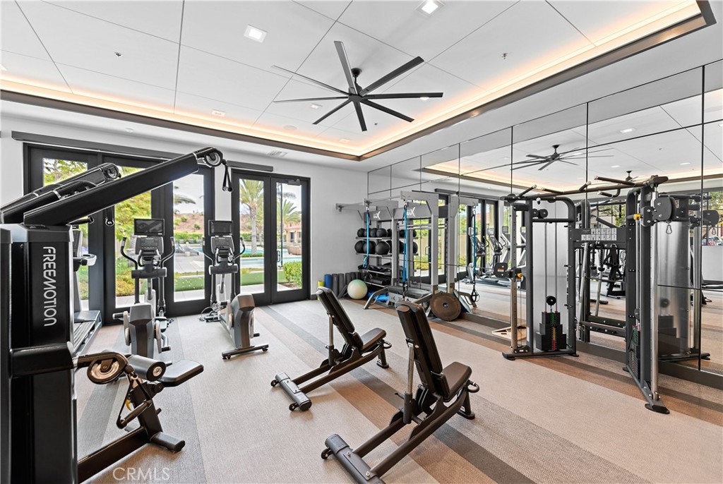 5024 Rexton Drive Camarillo, CA 93012 - Photo 47 of 48 a view of a room with gym equipment