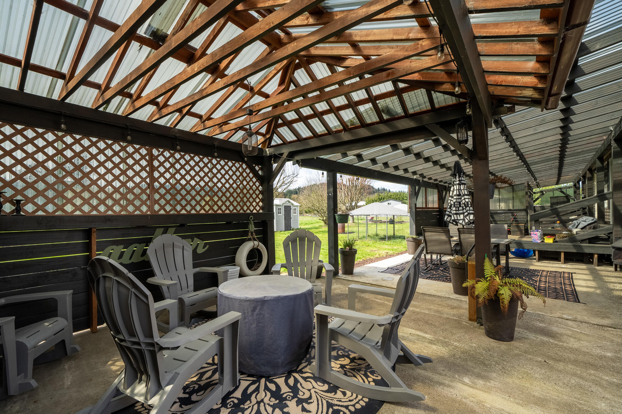 7400 South Prairie Road Tillamook, OR 97141 - Photo 25 of 62 Backyard Patio