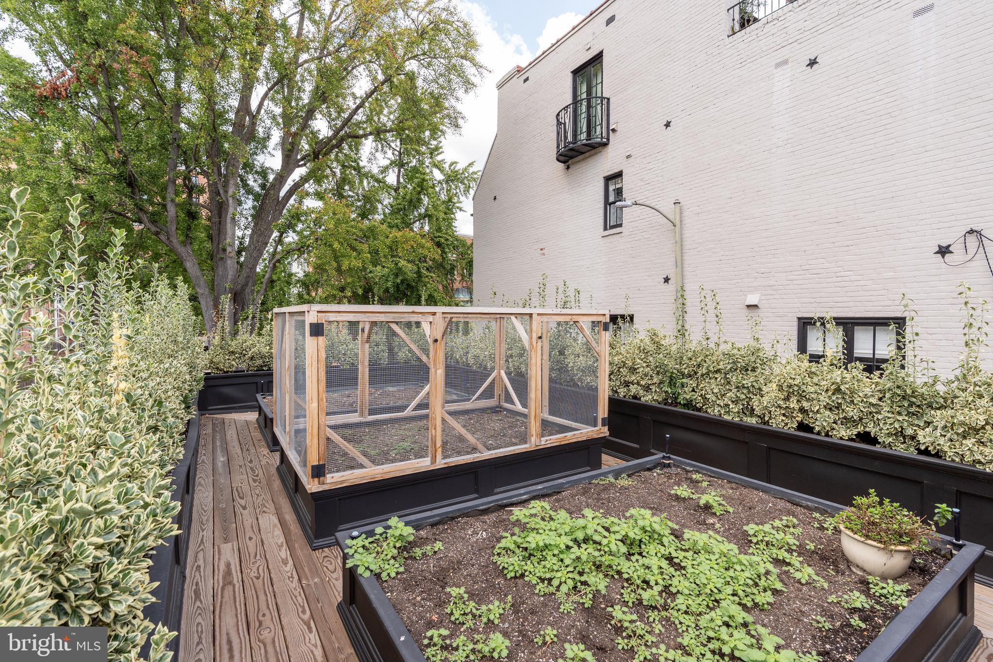 1619 19th Street Northwest Washington, DC 20009 - Photo 48 of 50 a view of a wooden bridge