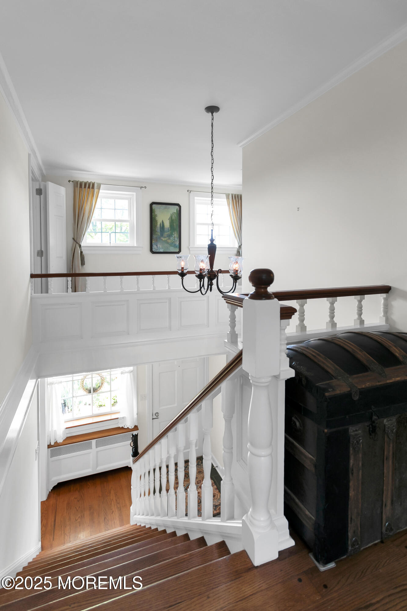 263 Cooper Road Red Bank, NJ 07701 - Photo 16 of 42 a view of staircase with furniture and stairs