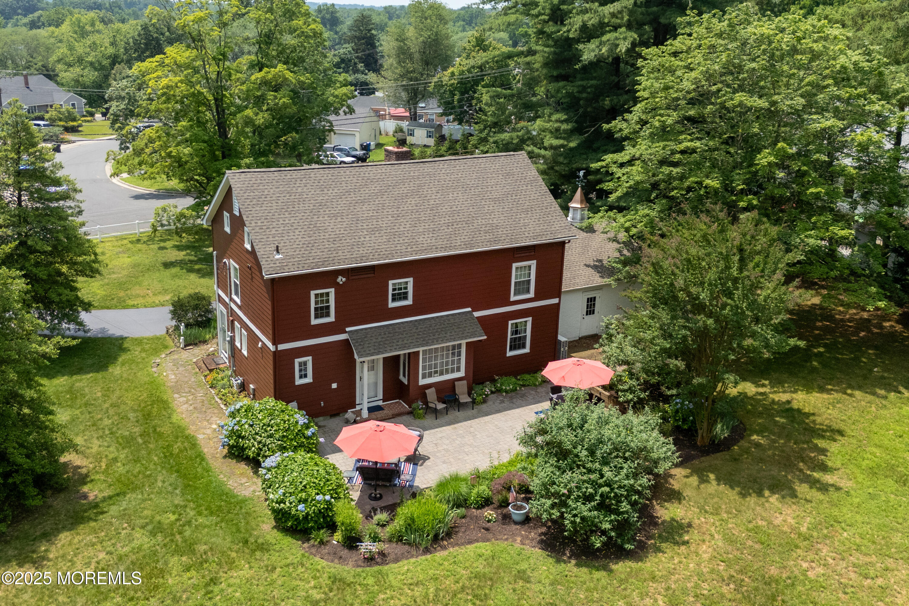 263 Cooper Road Red Bank, NJ 07701 - Photo 40 of 42 an aerial view of a house