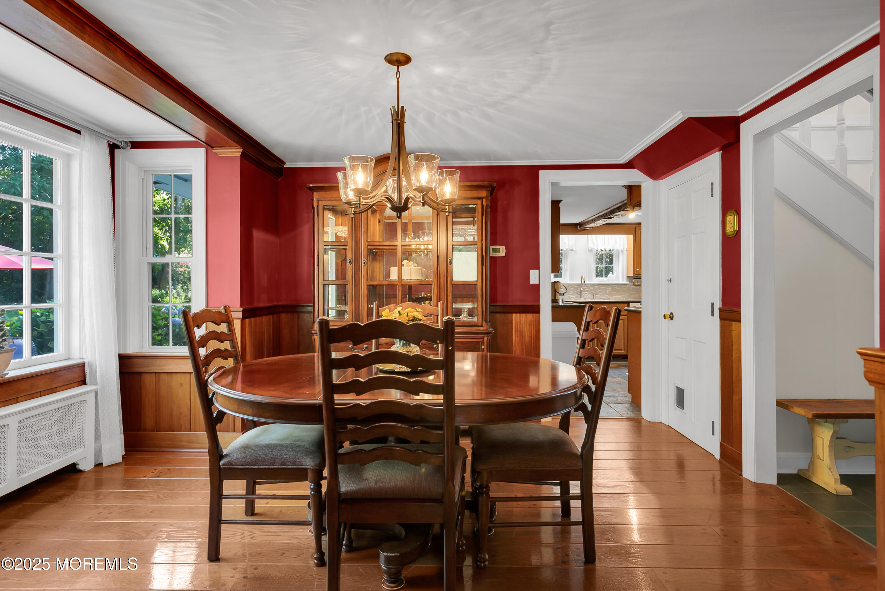 263 Cooper Road Red Bank, NJ 07701 - Photo 10 of 42 a view of a dining room with furniture window and wooden floor