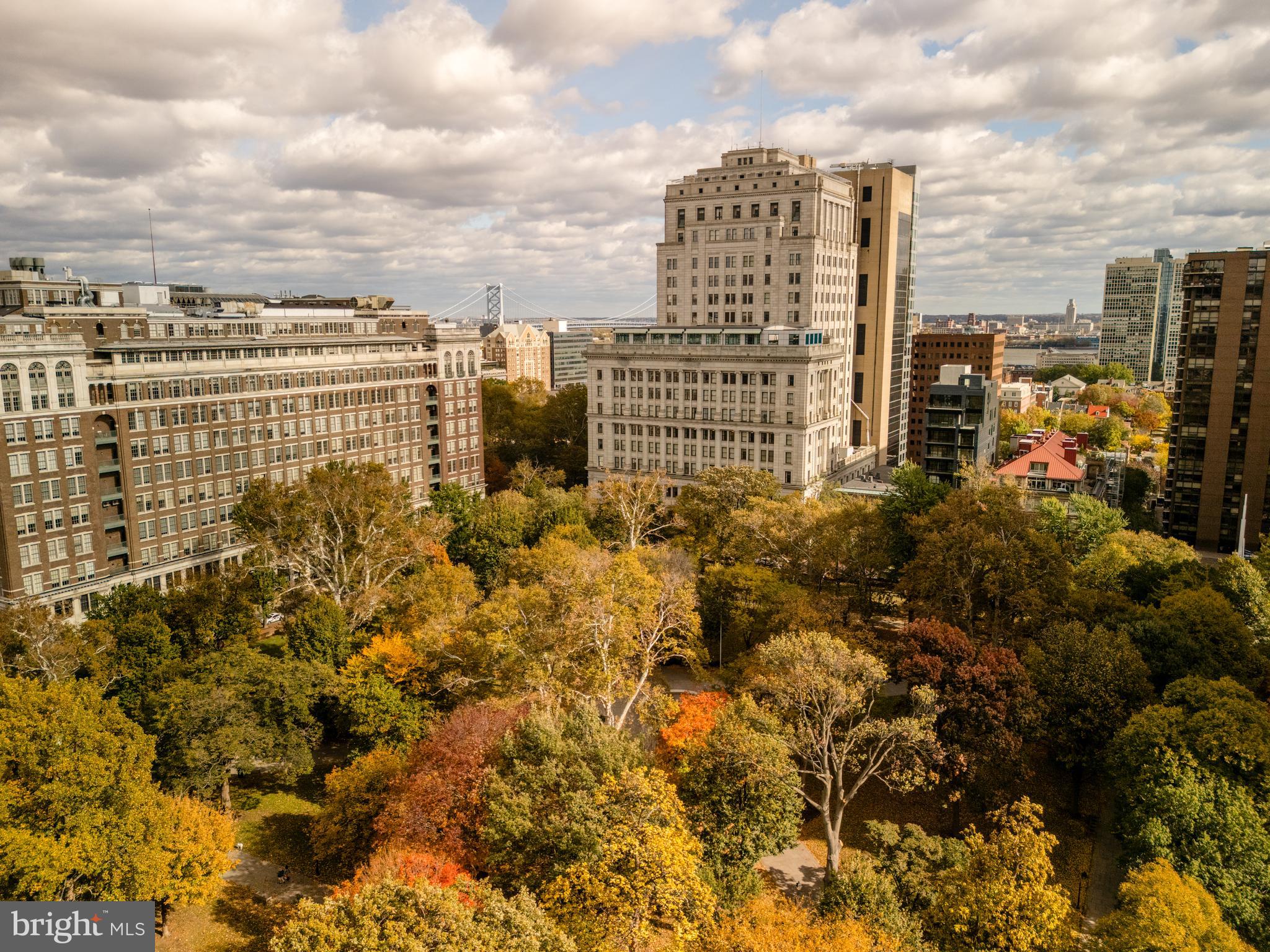 227 South 6th Street, Unit PE Philadelphia, PA 19106 - Photo 18 of 24 Drone image of Washington Square