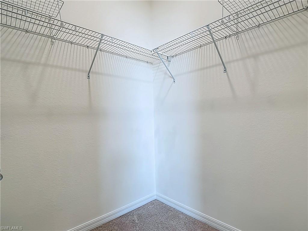 19890 Beverly Park Road Estero, FL 33928 - Photo 19 of 38 Walk in closet with carpet floors