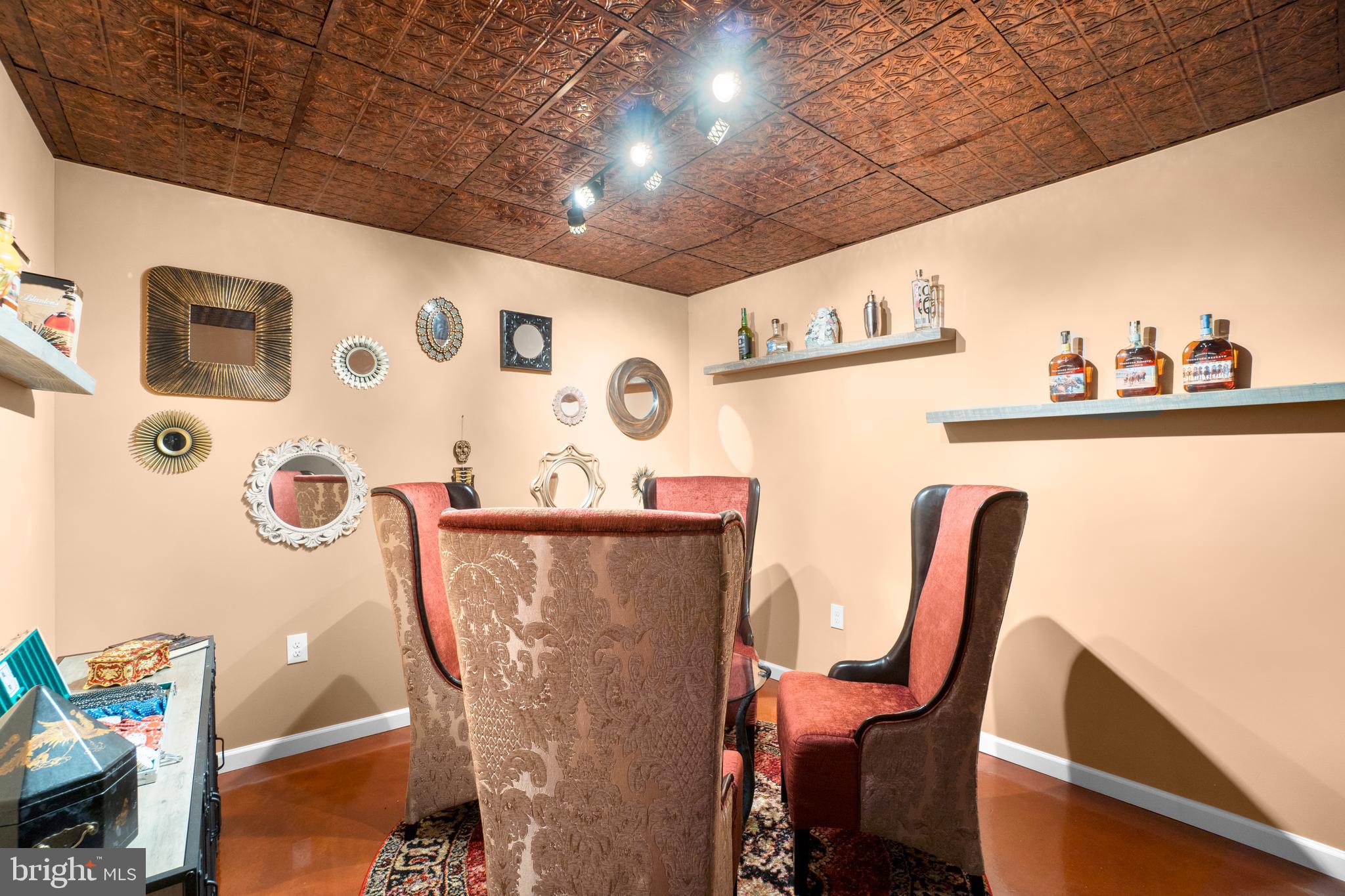 21877 Boonsboro Mountain Road Boonsboro, MD 21713 - Photo 48 of 62 Hidden Speakeasy Lounge Behind Basement Bookcase