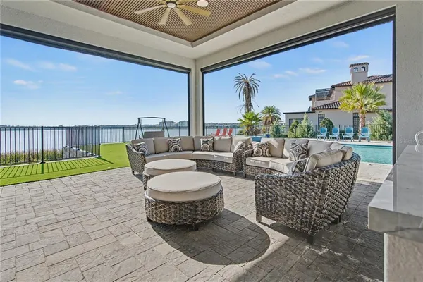 a front view of a house with porch