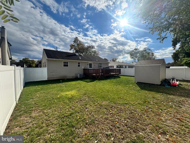 a view of a backyard with a garden