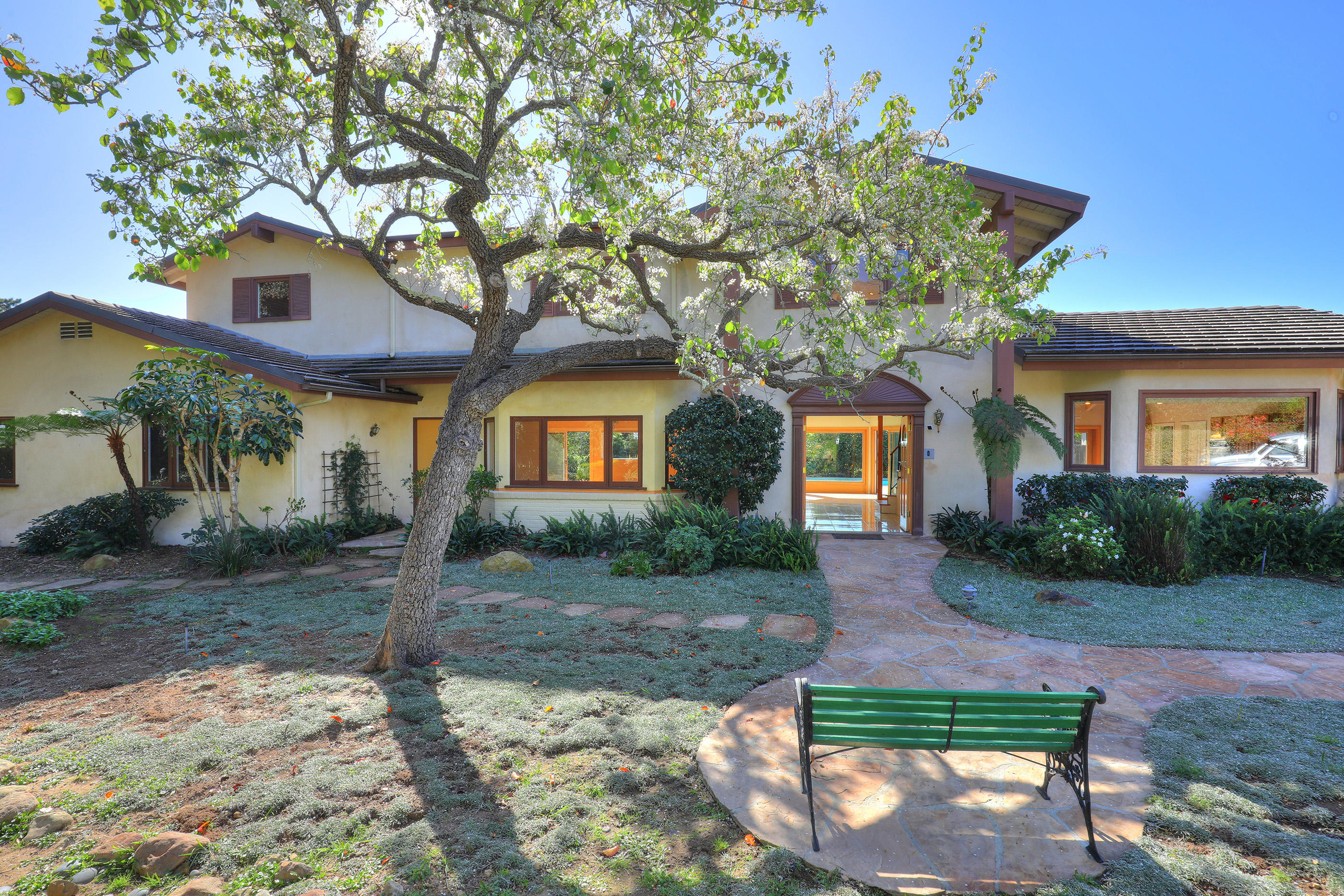 792 Hot Springs Road Montecito, CA 93108 - Photo 1 of 1 Front Entrance