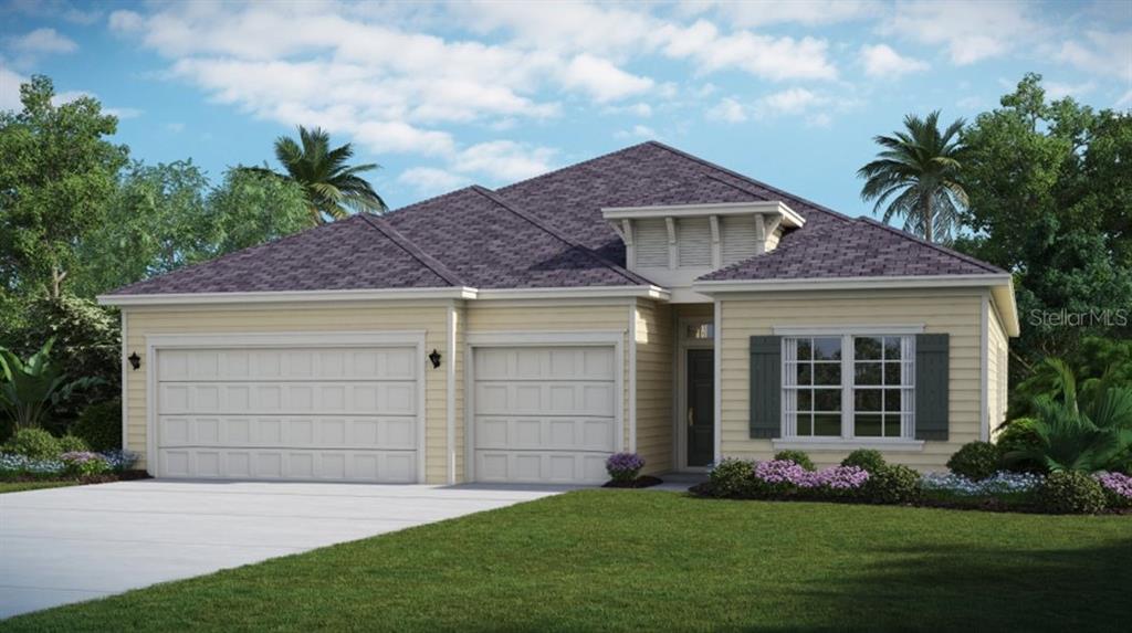 1401 Southeast 42nd Road Ocala, FL 34480 - Photo 1 of 1 Artist rendering; illustration only; colors, features, and garage orientation may differ.