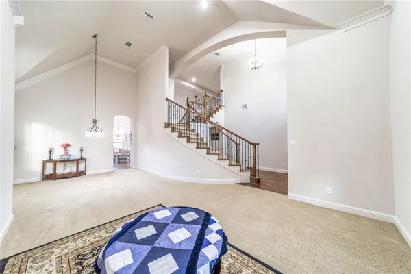 a view of entryway and hall