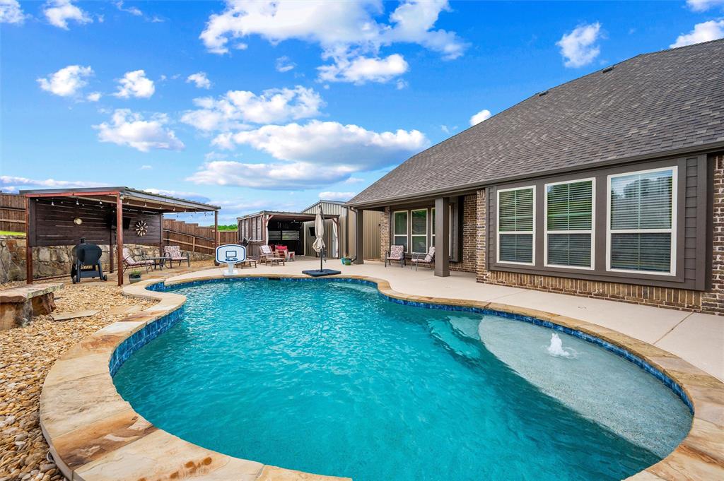 1215 The Trails Drive Blue Ridge, TX 75424 - Photo 28 of 40 Sparkling Pool - the perfect spot to entertain and relax!