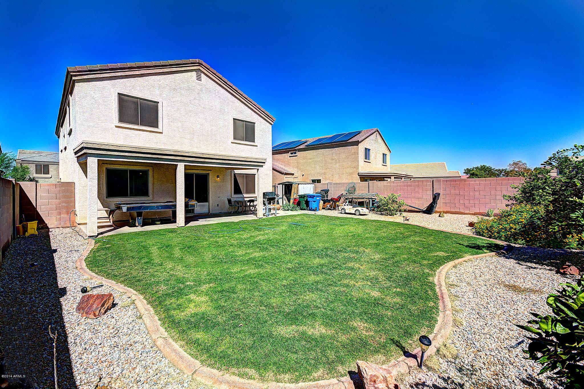 8421 West Payson Road Tolleson, AZ 85353 - Photo 15 of 16 Backyard view from westerly corner