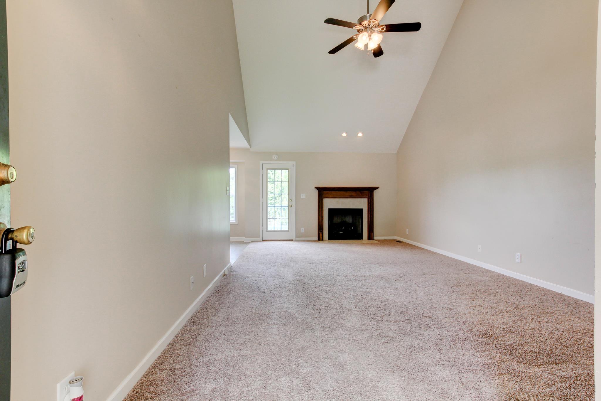 1931 Needmore Road Clarksville, TN 37042 - Photo 2 of 25 Front entry of home. Living room with gas burning fireplace