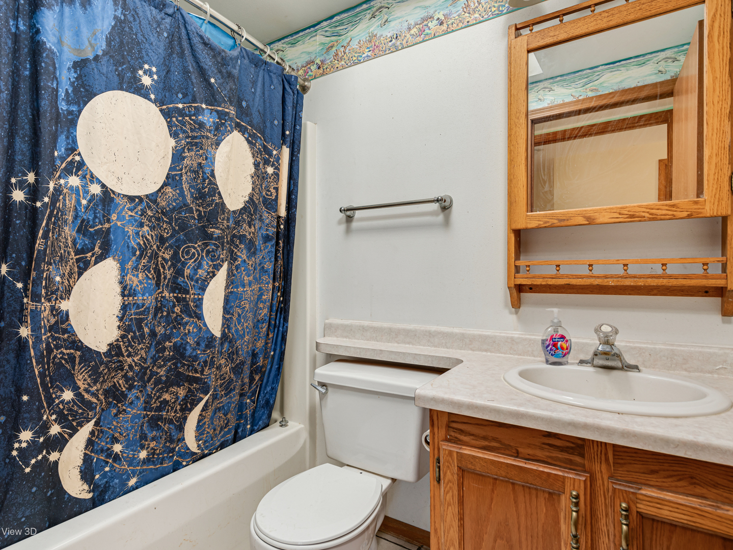 22105 Anthony Road Marengo, IL 60152 - Photo 22 of 27 a bathroom with a toilet sink and mirror