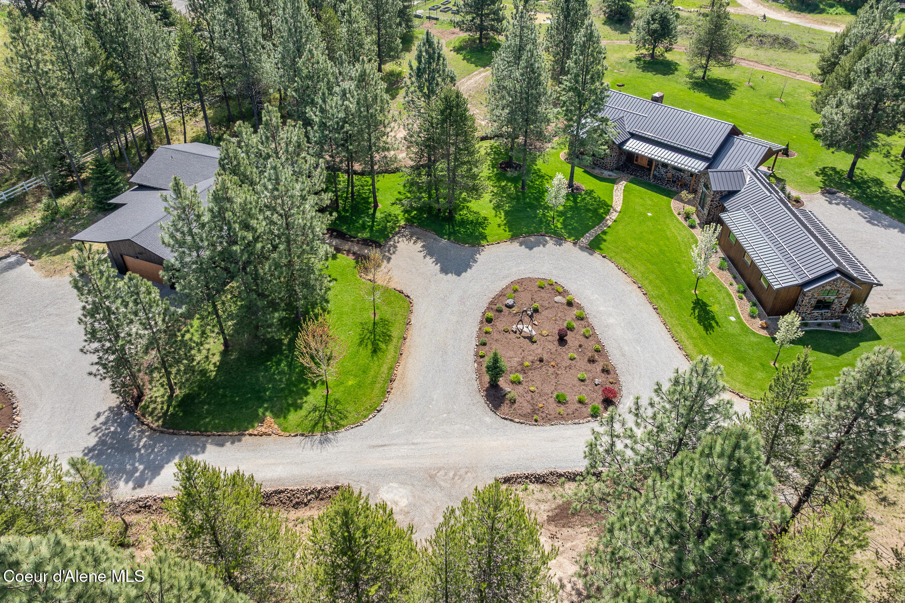2010 East Dodd Road Hayden, ID 83835 - Photo 1 of 65 Aerial_2010EDoddRd_Reshoot-3