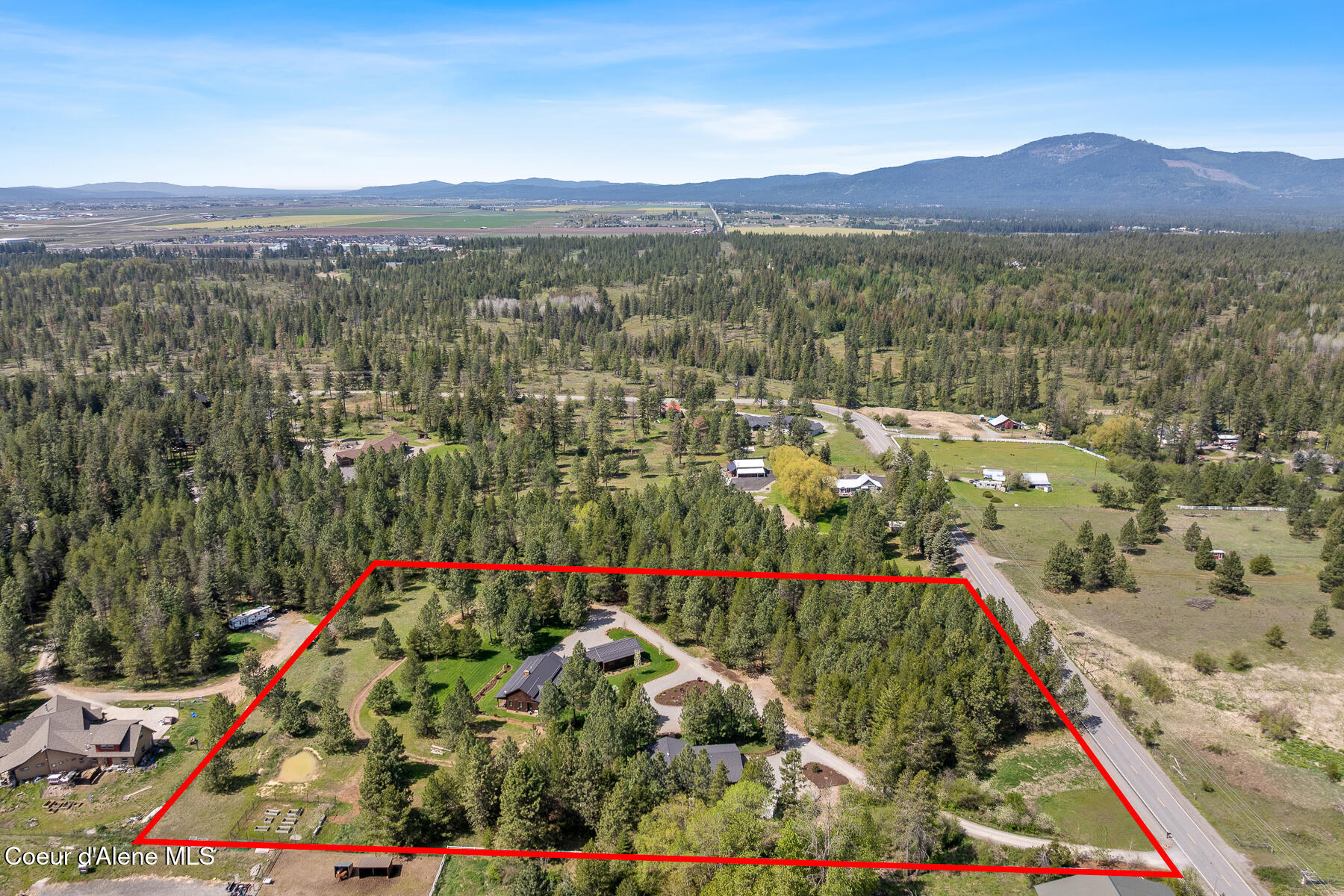 2010 East Dodd Road Hayden, ID 83835 - Photo 63 of 65 Aerial_2010EDoddRd_Reshoot-7_Outlined