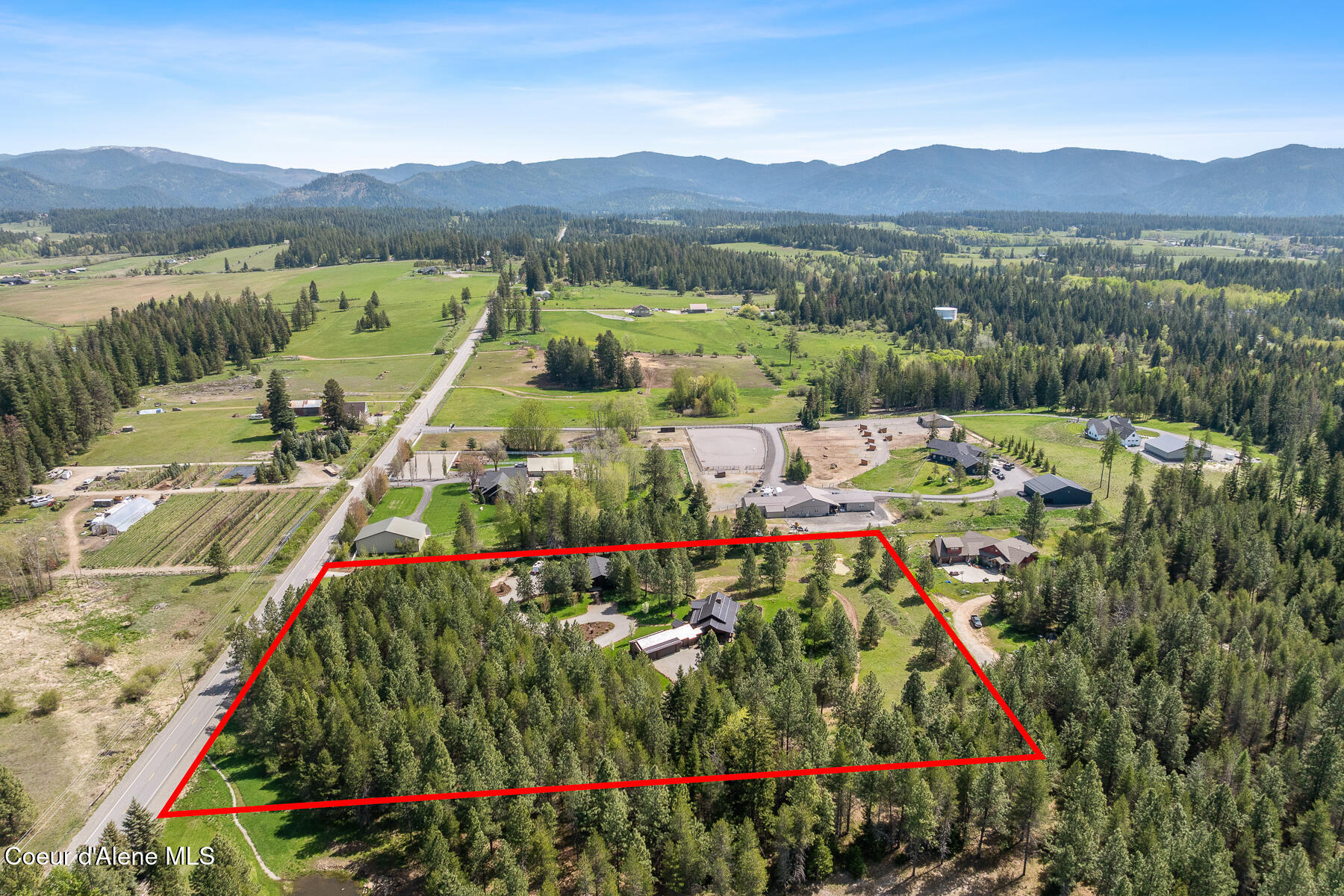 2010 East Dodd Road Hayden, ID 83835 - Photo 65 of 65 Aerial_2010EDoddRd_Reshoot-9_Outlined